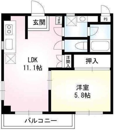 浦安駅 徒歩14分 3階の物件間取画像